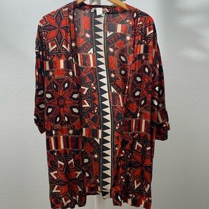 H&M Boho Aztec Print Cover-up Size XS